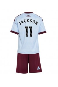 Aston Villa Nicolas Jackson #11 Jalkapallovaatteet Lasten Kolmas peliasu 2026-27 Lyhythihainen (+ Lyhyet housut)